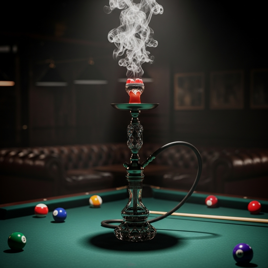 Szisza na stole bilardowym