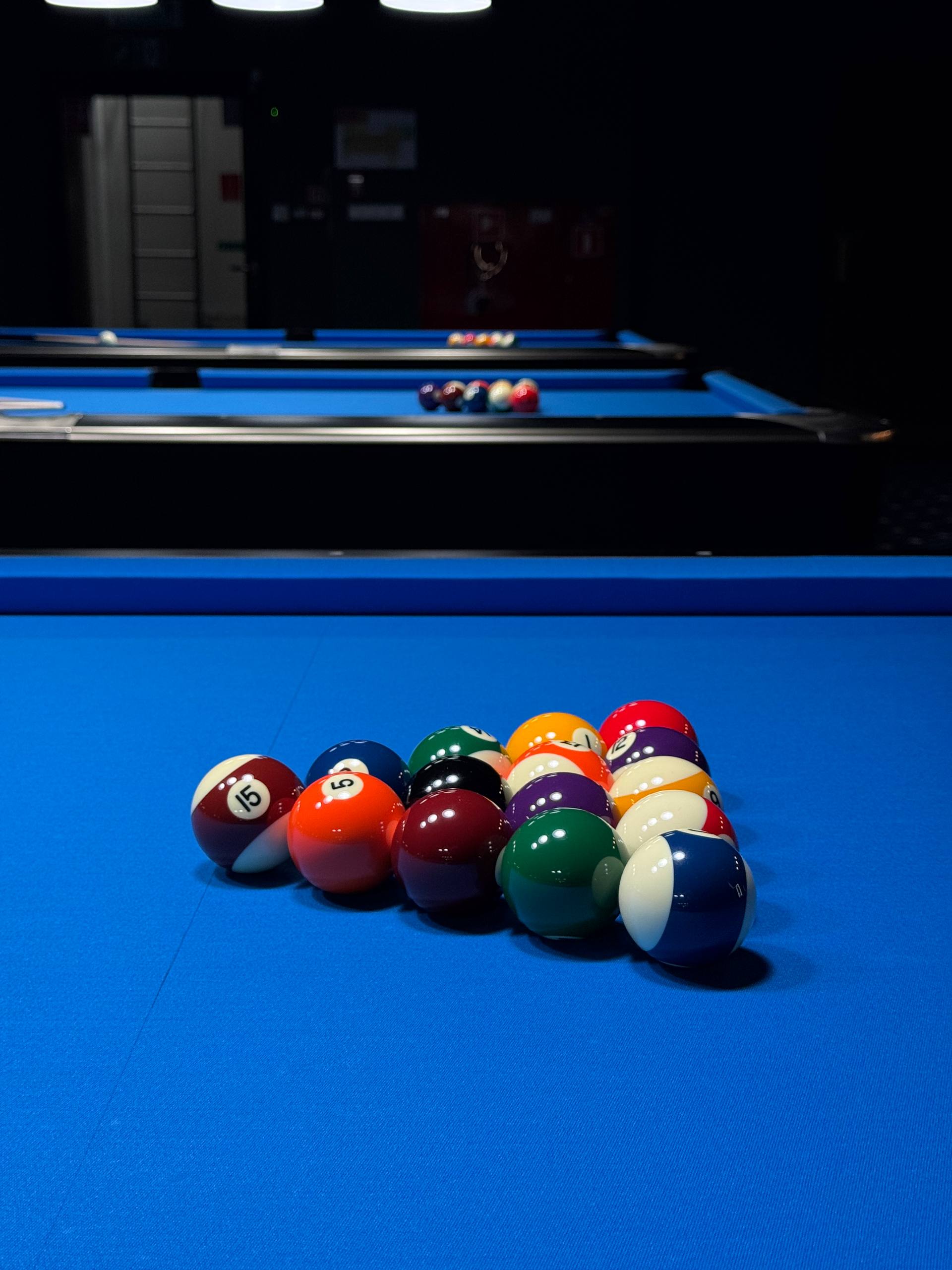 Amerykański bilard — stół bilardowy