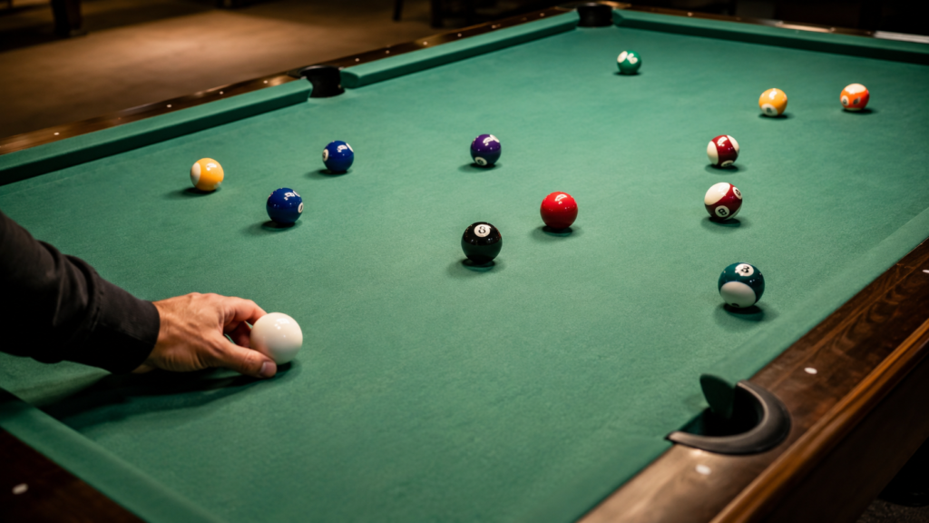 Zasady bilarda 8-ball prosty przewodnik z faulami i przykładami